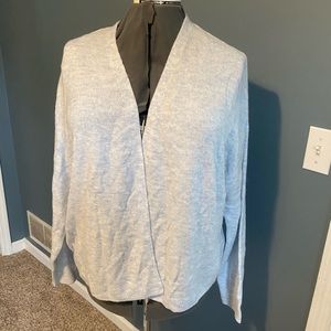 🍁2 for $6.00🍁 H&M white and light blue cardigan